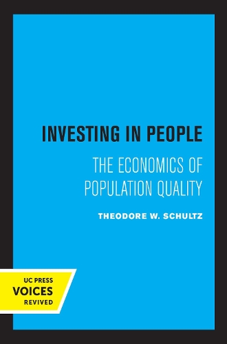 Паперова книга «Investing in People: The Economics of Population Quality», автор Теодор В. Шульц - фото №1