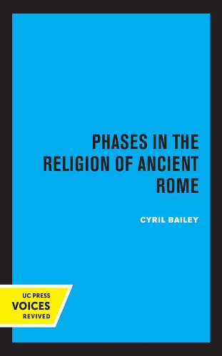 Бумажная книга «Phases in the Religion of Ancient Rome», автор Сирил Бейли - фото №1