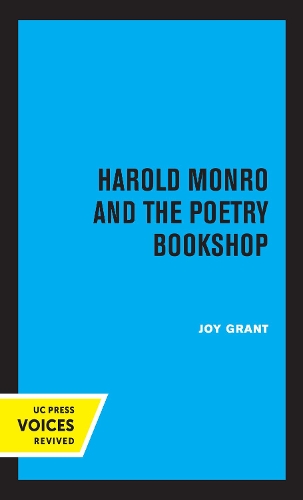 Бумажная книга «Harold Monro and the Poetry Bookshop», автор Джой Грант - фото №1