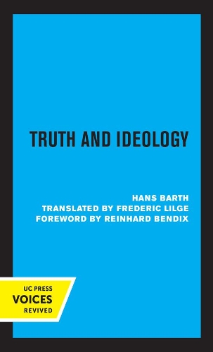 Бумажная книга «Truth and Ideology», автор Ганс Барт - фото №1