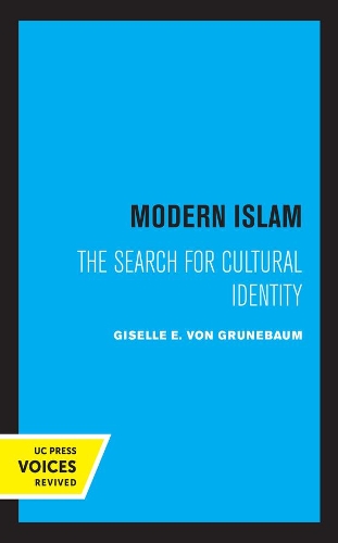 Бумажная книга «Modern Islam: The Search for Cultural Identity», автор Г. Э. фон Грюнебаум - фото №1