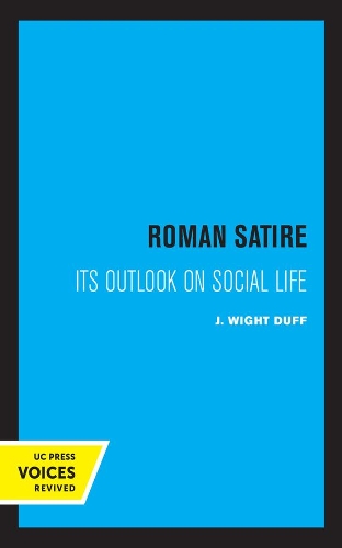 Бумажная книга «Roman Satire: Its Outlook on Social Life», автор Дж. Уайт Дафф - фото №1