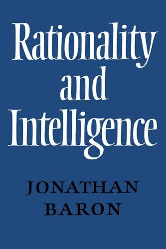 Бумажная книга «Rationality and Intelligence», автор Джонатан Барон - фото №1