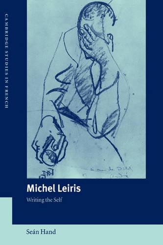 Паперова книга «Michel Leiris: Writing the Self», автор Шон Хенд - фото №1