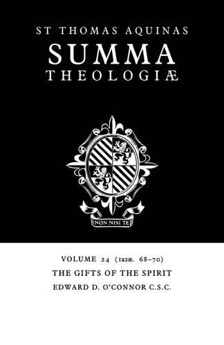Паперова книга «Summa Theologiae: Volume 24, The Gifts of the Spirit: 1a2ae. 68-70», автор Фома Аквінський - фото №1
