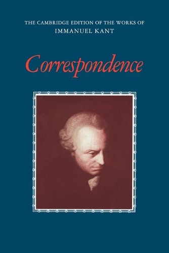 Бумажная книга «Correspondence», автор Иммануил Кант - фото №1