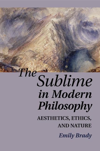 Паперова книга «The Sublime in Modern Philosophy: Aesthetics, Ethics, and Nature», автор Емілі Брейді - фото №1