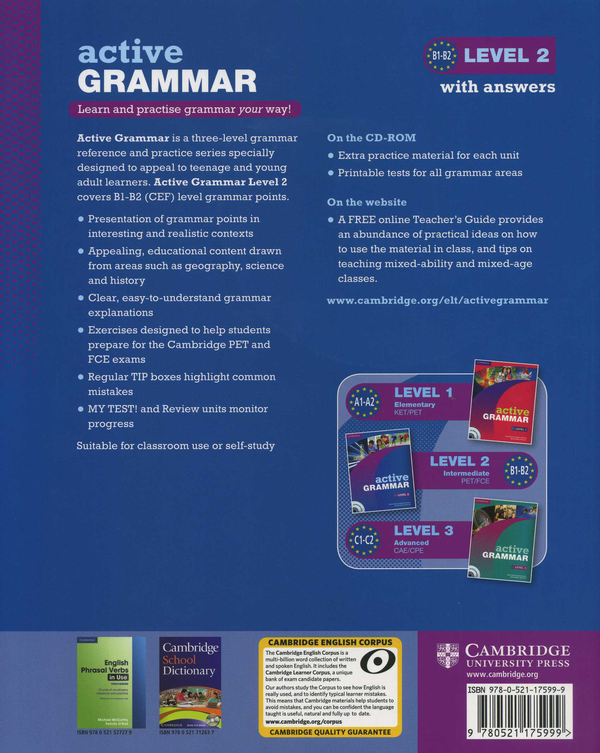 [object Object] «Active Grammar Level 2 with Answers (+CD)», автор Фиона Дэвис - фото №2 - миниатюра