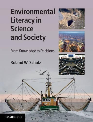 Паперова книга «Environmental Literacy in Science and Society: From Knowledge to Decisions», автор Роланд В. Шольц - фото №1