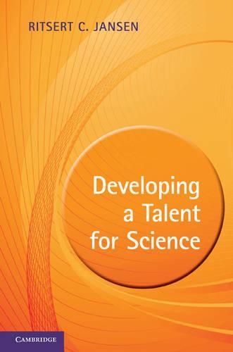 Паперова книга «Developing a Talent for Science», автор Рітсерт К. Янсен - фото №1