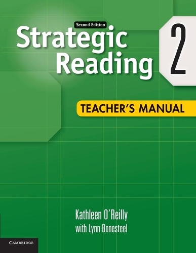 Бумажная книга «Strategic Reading. Level 2. Teacher's Manual», автор Кэтлин О'Рейли - фото №1