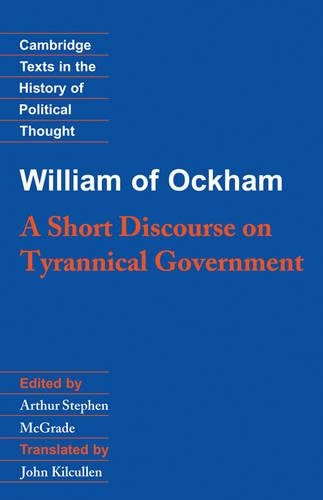 Бумажная книга «William of Ockham: A Short Discourse on Tyrannical Government», автор Уильям Оккам - фото №1