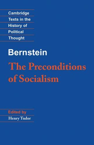 Бумажная книга «Bernstein: The Preconditions of Socialism», автор Эдуард Бернштейн - фото №1