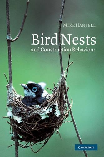 Паперова книга «Bird Nests and Construction Behaviour», автор Майк Ханселл - фото №1