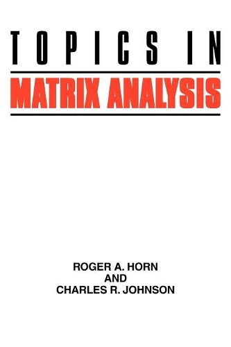 Бумажная книга «Topics in Matrix Analysis», автор Чарльз Р. Джонсон - фото №1
