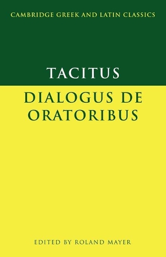 Бумажная книга «Tacitus: Dialogus de oratoribus», автор Публий Корнелий Тацит - фото №1