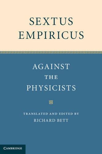 Бумажная книга «Sextus Empiricus», автор Ричард Бетт - фото №1