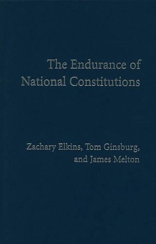 Бумажная книга «The Endurance of National Constitutions», автор Том Гинзбург - фото №1