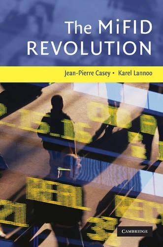 Паперова книга «The MiFID Revolution», автор Каре Ланноо - фото №1