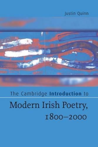 Паперова книга «The Cambridge Introduction to Modern Irish Poetry, 1800–2000», автор Джастін Квінн - фото №1