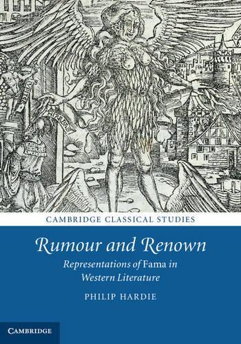 Бумажная книга «Rumour and Renown: Representations of Fama in Western Literature», автор Филип Харди - фото №1