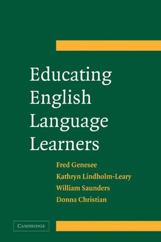 Бумажная книга «Educating English Language Learners: A Synthesis of Research Evidence», авторов Донна Кристиан, Фред Генези - фото №1