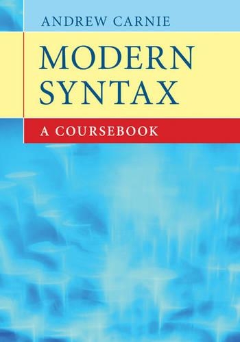 Бумажная книга «Modern Syntax: A Coursebook», автор Эндрю Карни - фото №1