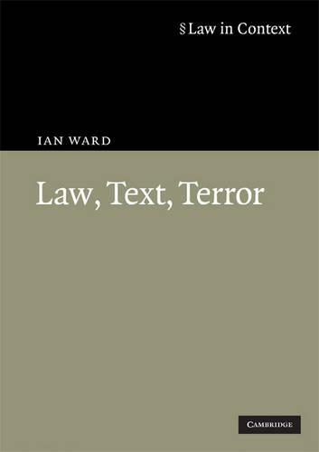 Бумажная книга «Law, Text, Terror», автор Ян Уорд - фото №1
