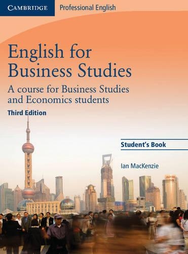 Бумажная книга «English for Business Studies Student's Book: A Course for Business Studies and Economics Students», автор Айан Маккензи - фото №1