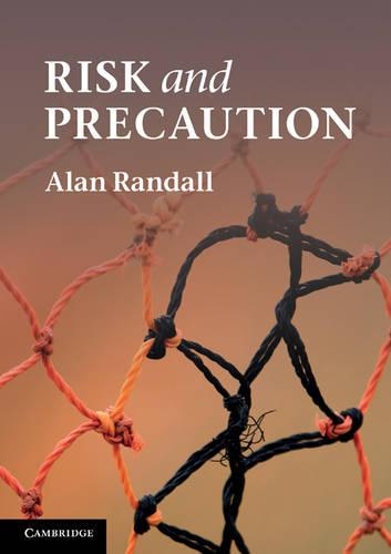 Паперова книга «Risk and Precaution», автор Алан Рендалл - фото №1