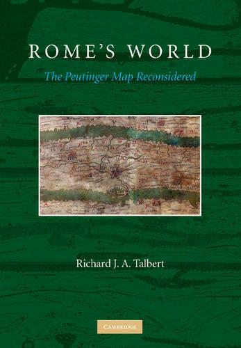 Бумажная книга «Rome's World: The Peutinger Map Reconsidered», автор Ричард Дж. А. Талберт - фото №1