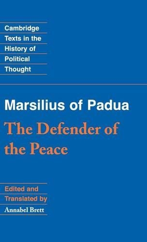 Паперова книга «Marsilius of Padua: The Defender of the Peace», автор Марсилій Падуанський - фото №1