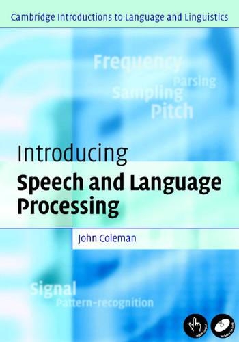 Паперова книга «Introducing Speech and Language Processing», автор Джон Колман - фото №1