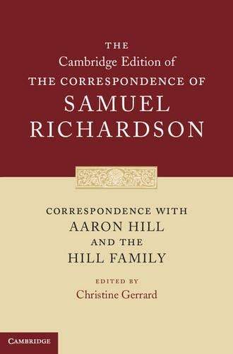 Бумажная книга «Correspondence with Aaron Hill and the Hill Family», автор Сэмюэл Ричардсон - фото №1