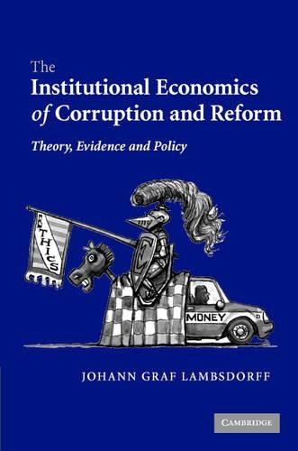 Паперова книга «The Institutional Economics of Corruption and Reform: Theory, Evidence and Policy», автор Йоганн Граф Ламбсдорф - фото №1
