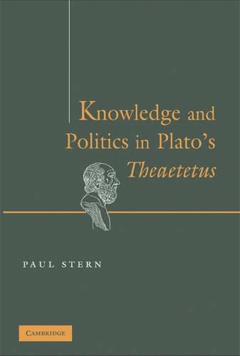 Паперова книга «Knowledge and Politics in Plato's Theaetetus», автор Пол Стерн - фото №1