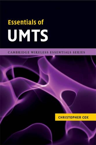 Паперова книга «Essentials of UMTS», автор Крістофер Кокс - фото №1