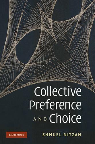 Бумажная книга «Collective Preference and Choice», автор Шмуэль Ницан - фото №1