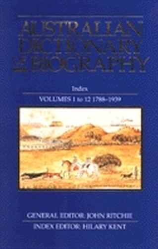 Бумажная книга «Australian Dictionary of Biography Index», автор Джон Ричи - фото №1