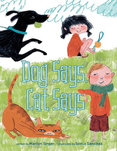 Бумажная книга «Dog Says, Cat Says», автор Мэрилин Сингер - фото №1