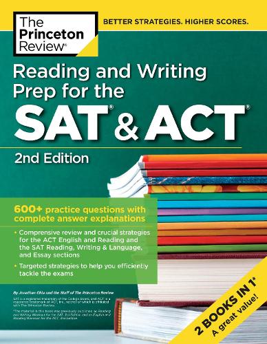 Паперова книга «Reading and Writing Prep for the SAT and ACT», автор Review Princeton - фото №1