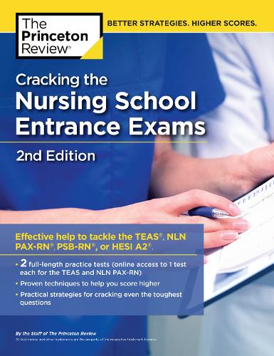 Паперова книга «Cracking the Nursing School Entrance Exams», автор Princeton Review - фото №1