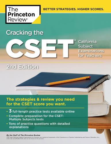 Паперова книга «Cracking the CSET (California Subject Examinations for Teachers)», автор Princeton Review - фото №1