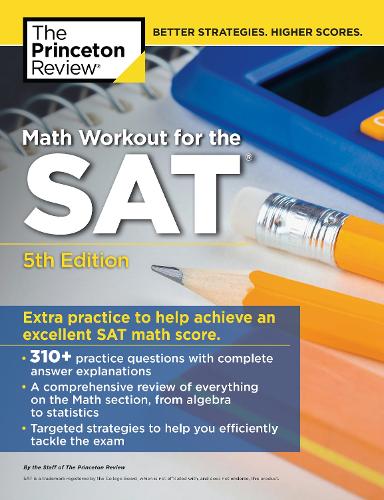 Паперова книга «Math Workout for the SAT», автор Princeton Review - фото №1