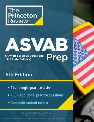 Паперова книга «Princeton Review ASVAB Prep», автор Princeton Review - фото №1