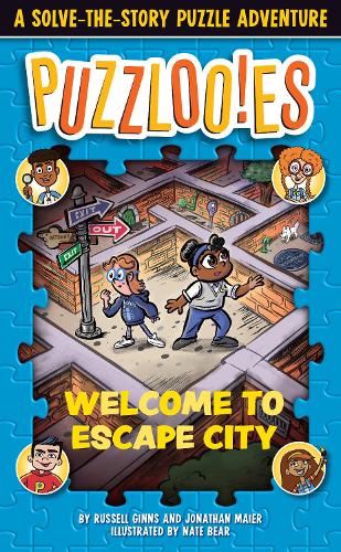 Бумажная книга «Puzzlooies! Welcome to Escape City: A Solve-the-Story Puzzle Adventure», автор Рассел Гиннс - фото №1