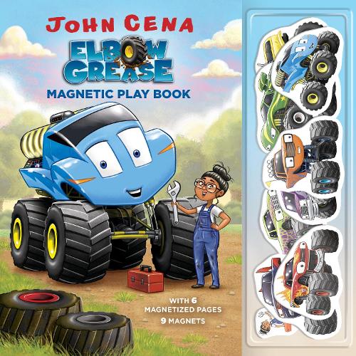 Паперова книга «Elbow Grease Magnetic Play Book», автор Джон Цена - фото №1