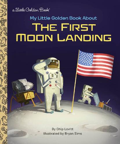[object Object] «My Little Golden Book About the First Moon Landing», автор Чарльз Ловитт - фото №1
