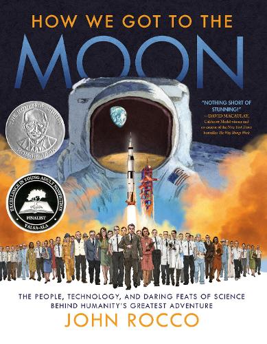 Паперова книга «How We Got to the Moon», автор Джон Рокко - фото №1