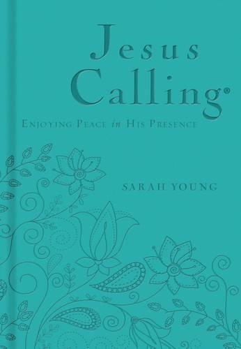 [object Object] «Jesus Calling, Teal Leathersoft, with Scripture References: Enjoying Peace in His Presence (a 365-Day Devotional)», автор Сара Янг - фото №1
